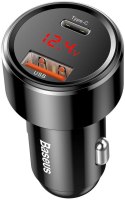 ŁADOWARKA SAMOCHODOWA Baseus Magic CCMLC20C-01 45W 6A 1x USB-A 1x USB-C QC 3.0 ŁADOWARKA SAMOCHODOWA Baseus Magic CCMLC20C-01 45W 6A 1x USB-A 1x USB-C QC 3.0