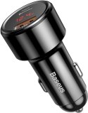 ŁADOWARKA SAMOCHODOWA Baseus Magic CCMLC20C-01 45W 6A 1x USB-A 1x USB-C QC 3.0 ŁADOWARKA SAMOCHODOWA Baseus Magic CCMLC20C-01 45W 6A 1x USB-A 1x USB-C QC 3.0