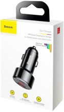 ŁADOWARKA SAMOCHODOWA Baseus Magic CCMLC20C-01 45W 6A 1x USB-A 1x USB-C QC 3.0 ŁADOWARKA SAMOCHODOWA Baseus Magic CCMLC20C-01 45W 6A 1x USB-A 1x USB-C QC 3.0