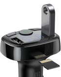 TRANSMITER FM ŁADOWARKA SAMOCHODOWA Baseus Enjoy S-09A 3.4A 2x USB-A microSD BT 4.2 TRANSMITER FM ŁADOWARKA SAMOCHODOWA Baseus Enjoy S-09A 3.4A 2x USB-A microSD BT 4.2