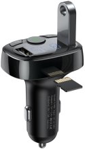 TRANSMITER FM ŁADOWARKA SAMOCHODOWA Baseus Enjoy S-09A 3.4A 2x USB-A microSD BT 4.2 TRANSMITER FM ŁADOWARKA SAMOCHODOWA Baseus Enjoy S-09A 3.4A 2x USB-A microSD BT 4.2