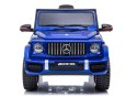 Auto na Akumulator Mercedes G63 AMG Niebieski Lakierowany Auto na Akumulator Mercedes G63 AMG Niebieski Lakierowany
