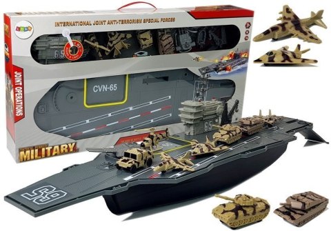 Ogromny Lotniskowiec Łódź Pojazdy Wojskowe Dźwięk 86 cm Ogromny Lotniskowiec Łódź Pojazdy Wojskowe Dźwięk 86 cm