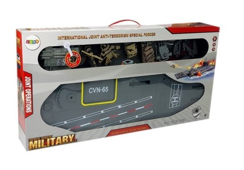 Ogromny Lotniskowiec Łódź Pojazdy Wojskowe Dźwięk 86 cm Ogromny Lotniskowiec Łódź Pojazdy Wojskowe Dźwięk 86 cm