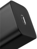 ŁADOWARKA SIECIOWA Baseus Super Si Quick Charger 1C CCSUP-J01 30W 1x USB-C PD 3.0 QC 3.0 CZARNA ŁADOWARKA SIECIOWA Baseus Super Si Quick Charger 1C CCSUP-J01 30W 1x USB-C PD 3.0 QC 3.0 CZARNA