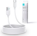 Kabel USB-A / USB-C Joyroom S-UC027A9 100m 3A biały Kabel USB-A / USB-C Joyroom S-UC027A9 100m 3A biały