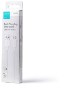 Kabel USB-A / USB-C Joyroom S-UC027A9 100m 3A biały Kabel USB-A / USB-C Joyroom S-UC027A9 100m 3A biały