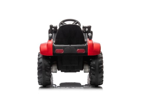 Traktor Na Akumulator Z łyżką BW-X002A Czerwony Traktor Na Akumulator Z łyżką BW-X002A Czerwony