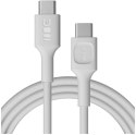 KABEL USB-C / USB-C Greencell PowerFlex 200cm PD 100W biały silikonowy
