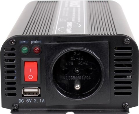 Przetwornica Volt Polska Sinus 500/1000W 24V / 230V Przetwornica Volt Polska Sinus 500/1000W 24V / 230V