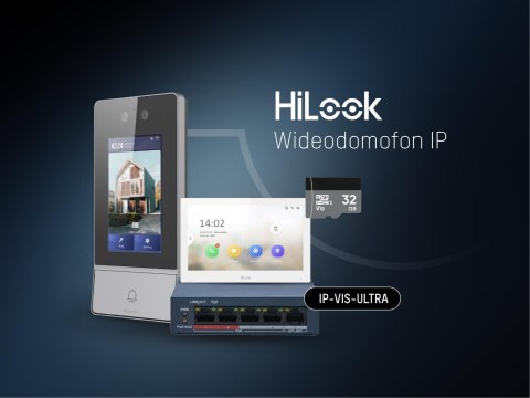 Zestaw wideodomofonowy IP Hilook by Hikvision IP-VIS-Ultra